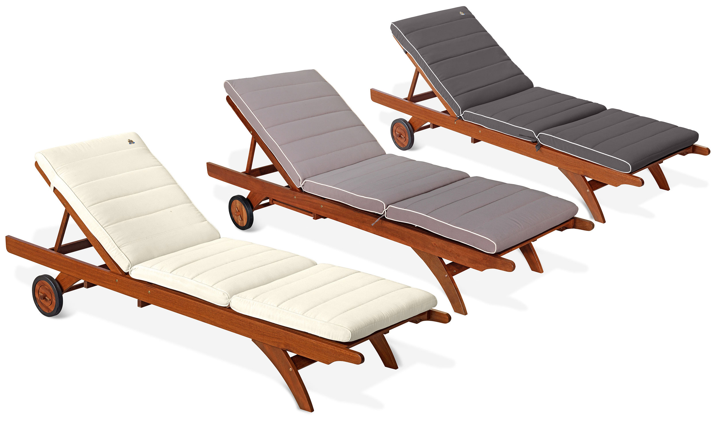 Lettino Prendisole BRUNNER Marbella High - Seduta Alta 48cm, Pieghevole, Portata 120kg, Nero/Grigio - Foto 9